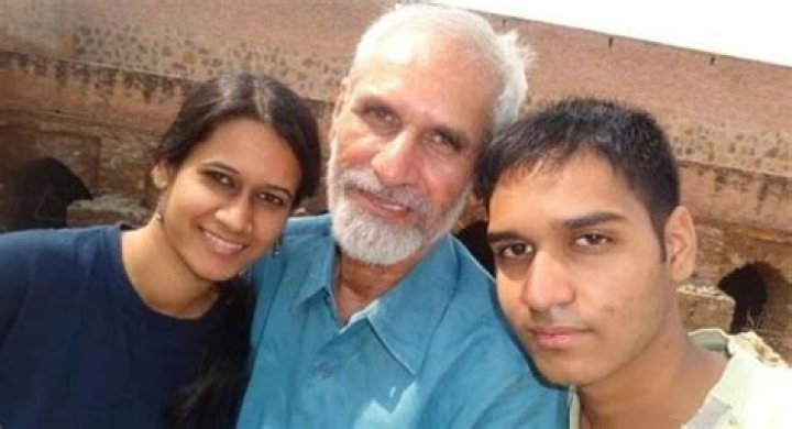 Natasha Narwal and her brother Aakash Narwhal