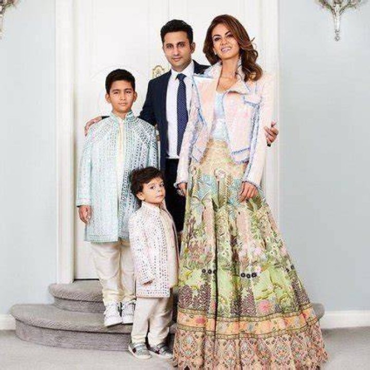 Natasha Poonawalla father in law and kids