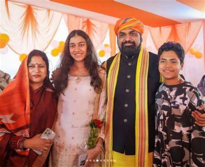 OP Choudhary and his wife