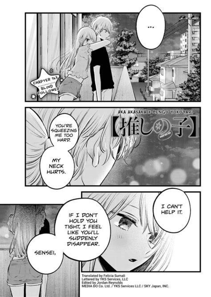 Oshi No Ko Chapter 143 Release Date, Spoilers, Where to Read, Plot & Everything You Need to Know
