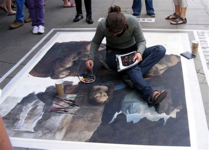 Painter On Street