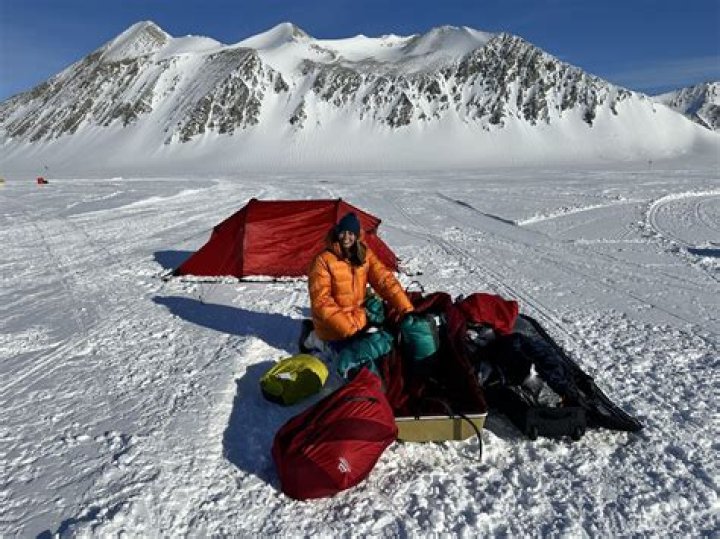 Preet with her expedition friends