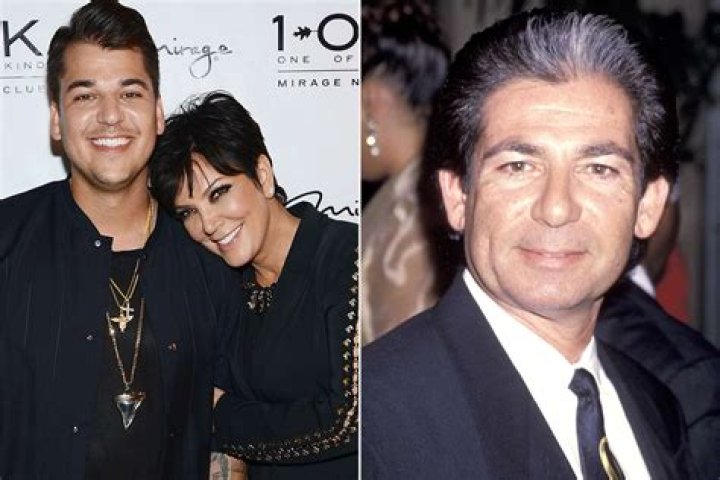 rob and robert kardashian tbt