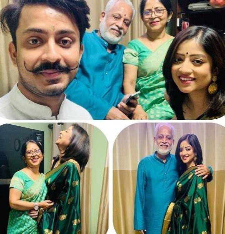 Roosha Chatterjee family