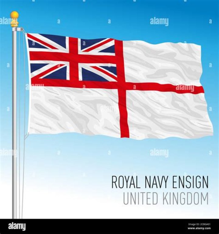 Royal Navy With Banner