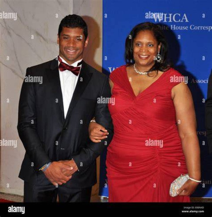 Russell Wilson and His Mom Tammy