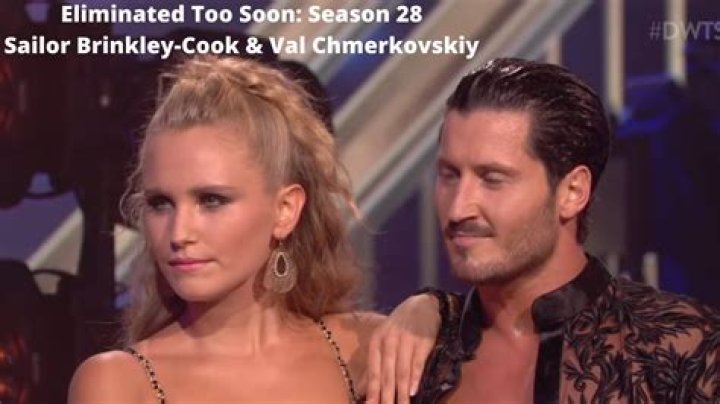 Sailor Brinkley and Val Eliminated on DWTS After Jive to Wham