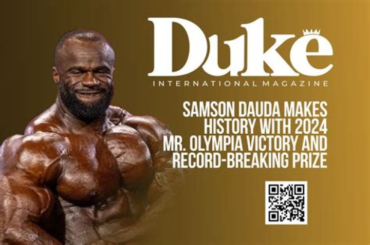 Samson Dauda featured on magazine