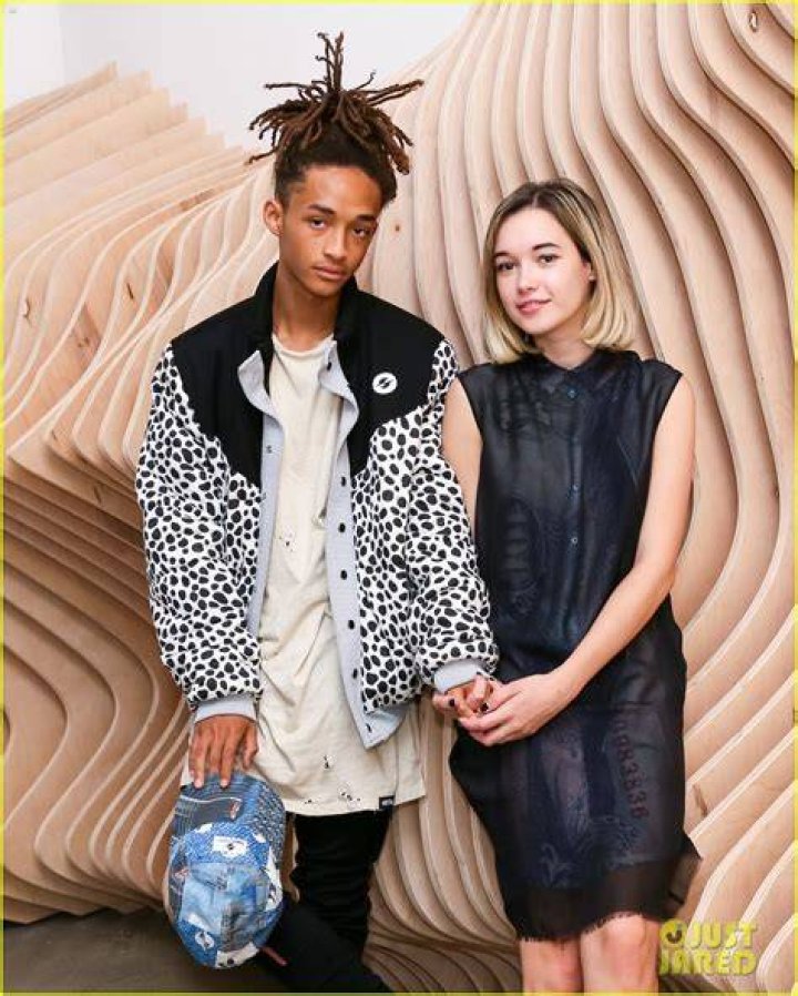 Sarah Snyder and Jaden Smith