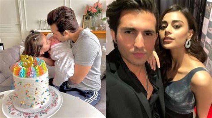 Shahroz Sabzwari with his daughters