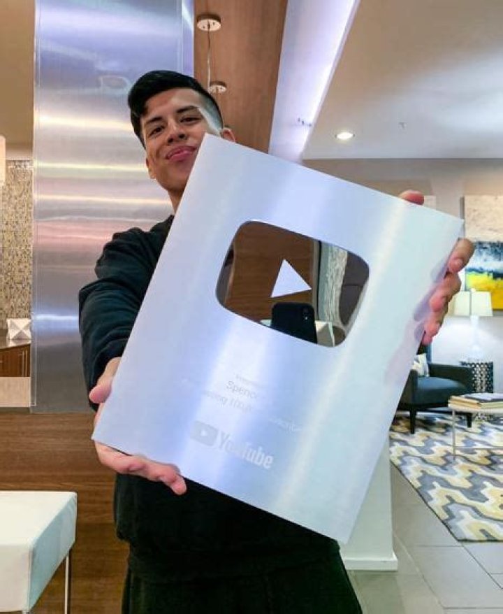Spencer X received Silver YouTube play button.
