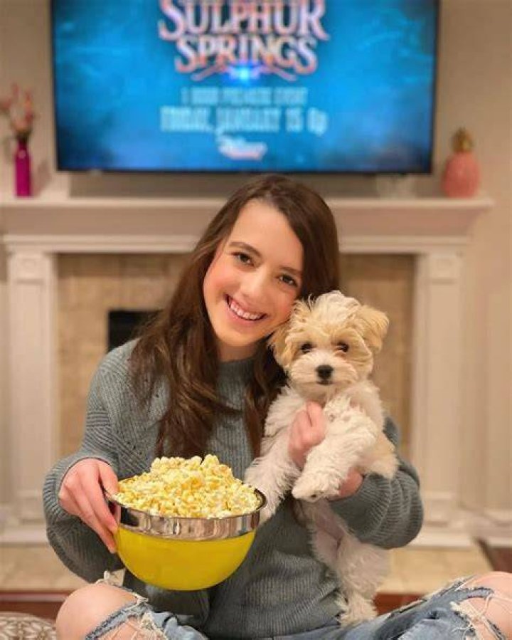 Symonne Harrison has a pet dog