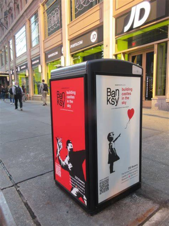 Times Square Trash Can