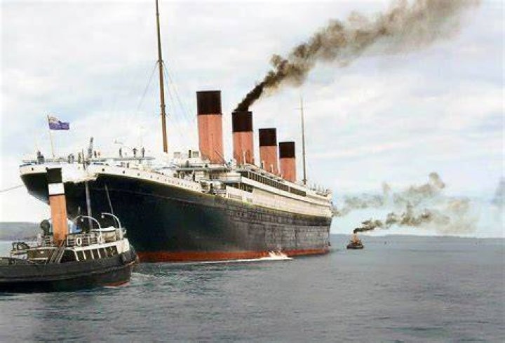 Titanic In Color