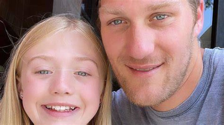 Tommy Smith and his daughter