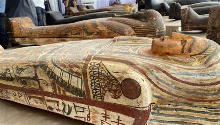 Unearthed Sarcophagi From The Chapter House