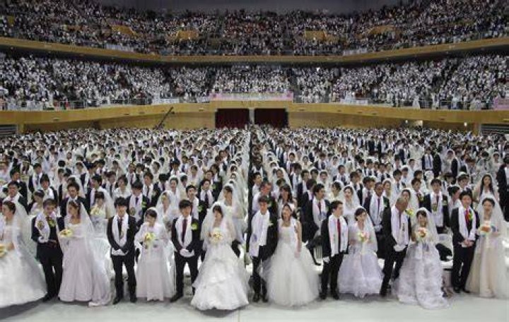 Unification Church Wedding