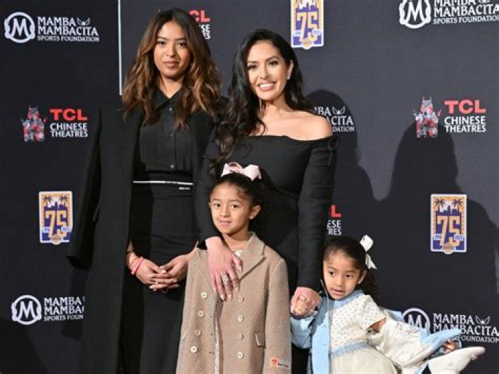 Vanessa Bryant with her daughters Natalia Diamante Bryant,Capri Kobe Bryant, and Bianka Bella Bryant