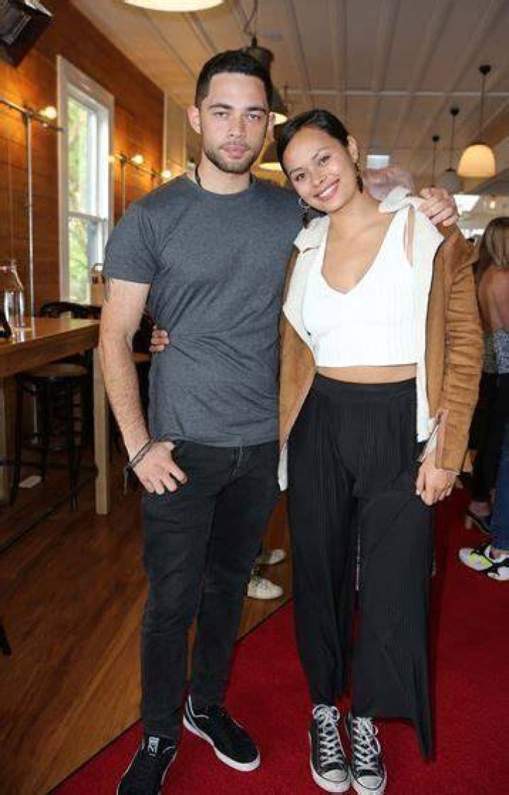 Vinnie Bennett with actress Frankie Adams