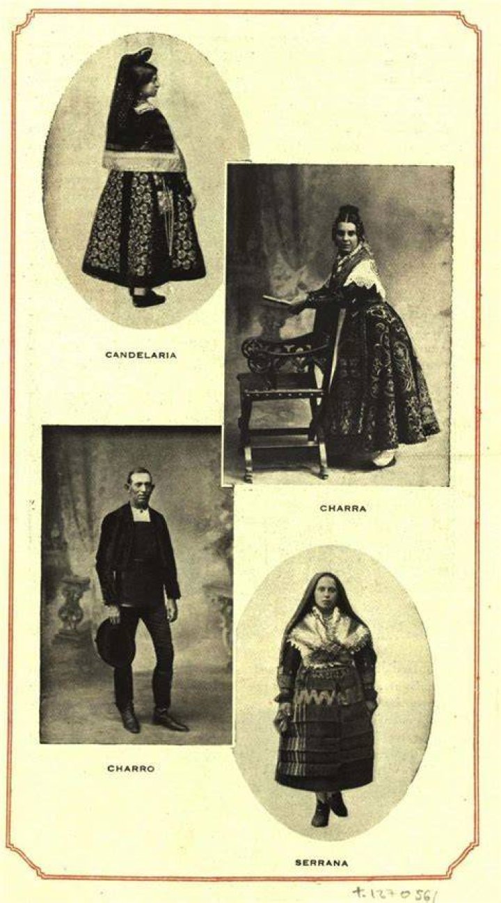 Vintage Spain Salamanca Trajes