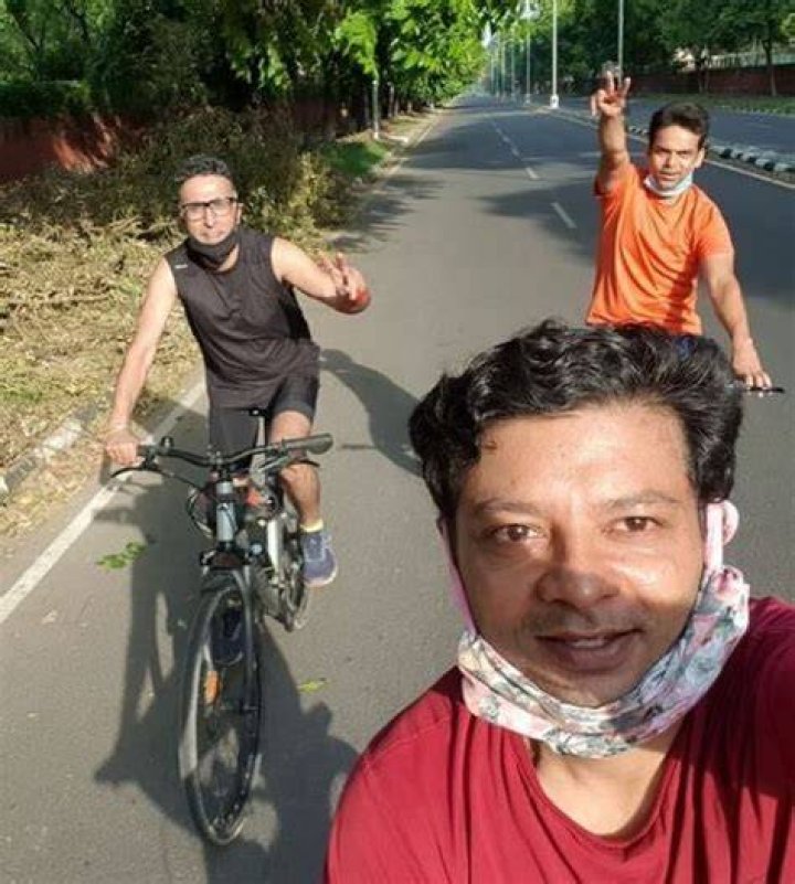 Vishal Batra likes cycling