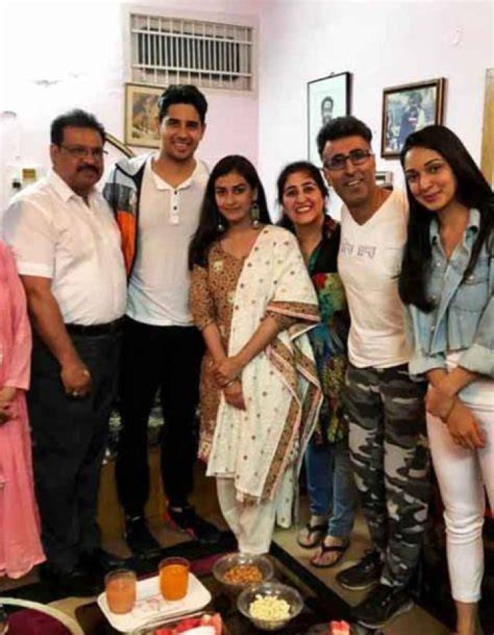 Vishal Batra with his niece Aadya Batra