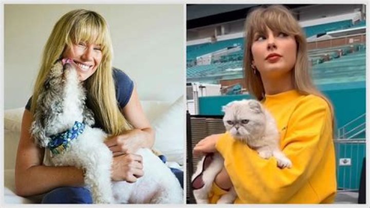Whitney and her pet dog