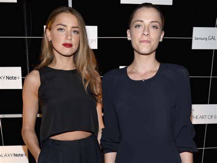 Whitney and her sister Amber Heard