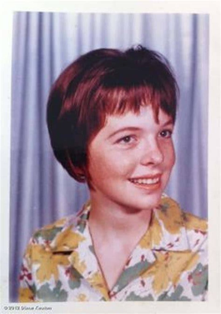 Young Diane Keaton In High School